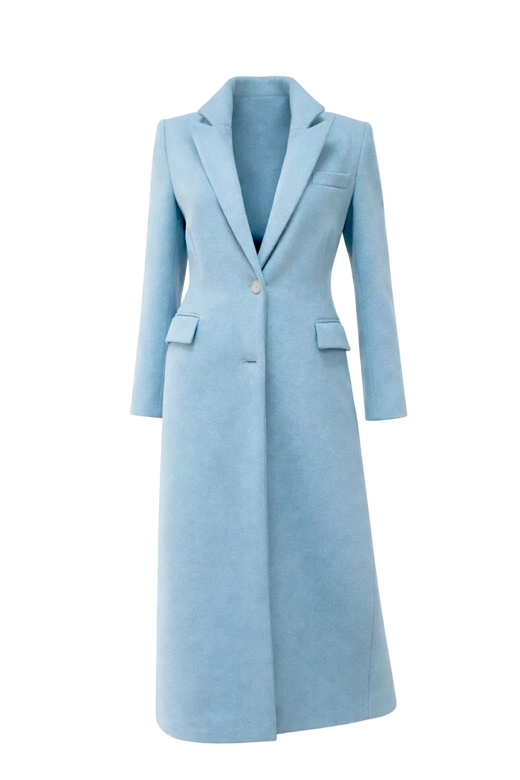 Cappotto lungo monopetto