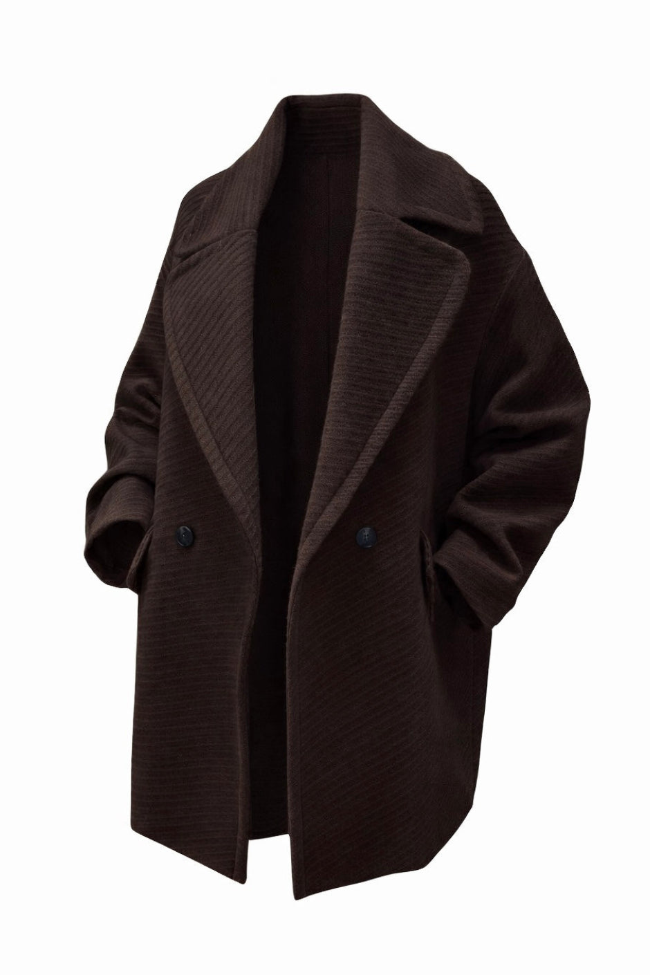 Cappotto Monopetto Oversize