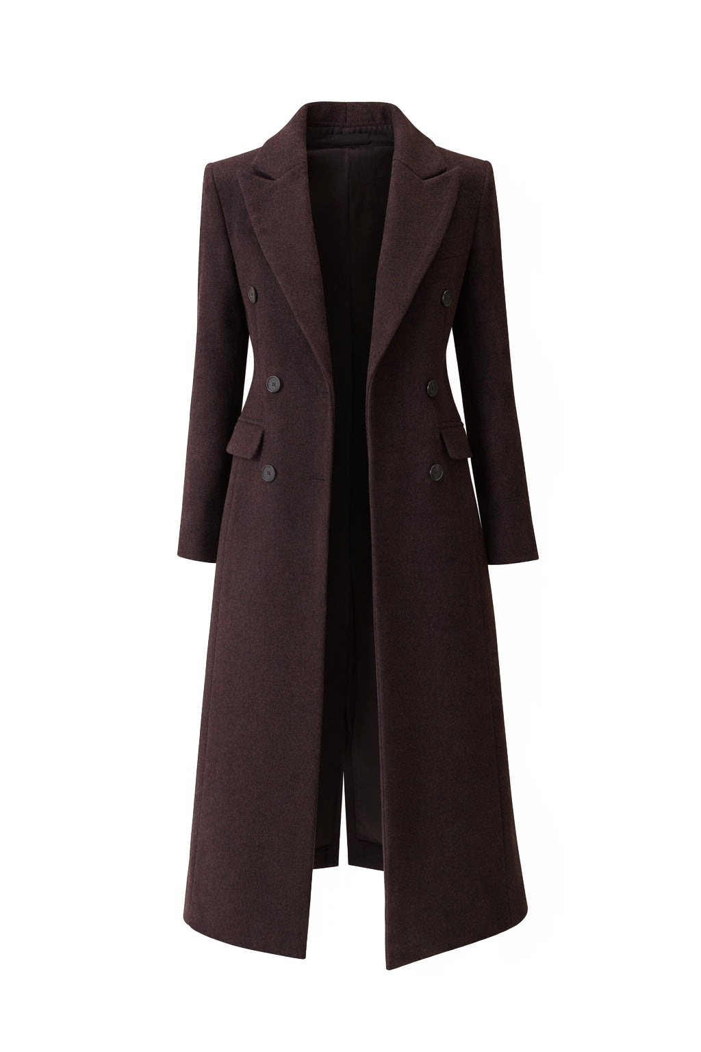 Cappotto lungo doppiopetto