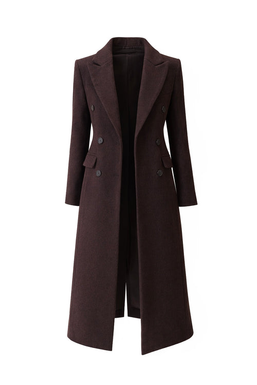 Cappotto lungo doppiopetto