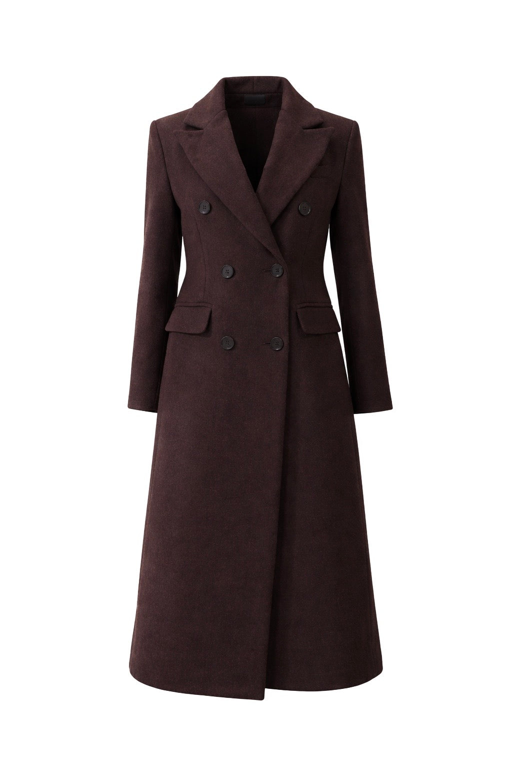 Cappotto lungo doppiopetto