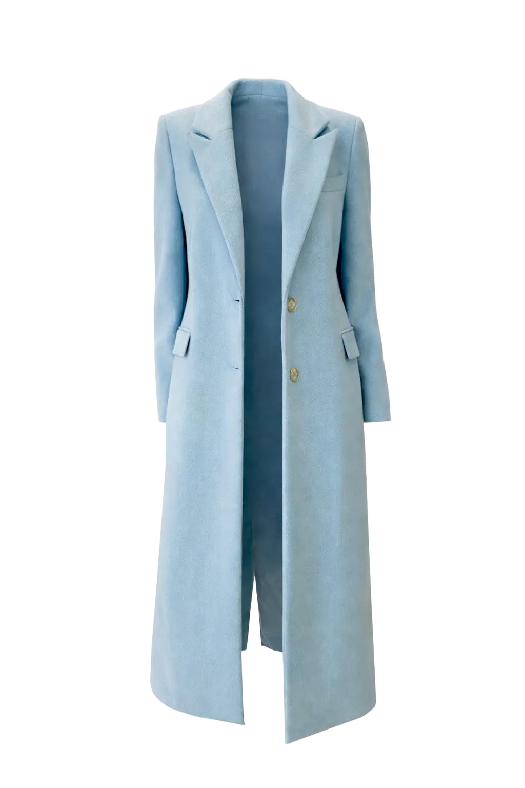 Cappotto lungo monopetto